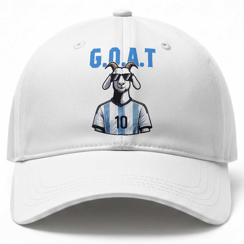The Goat Of Soccer Number Ten Baseball Cap Gift For Fans