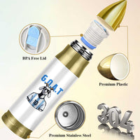 The Goat Of Soccer Number Ten Bullet Tumbler Gift For Fans