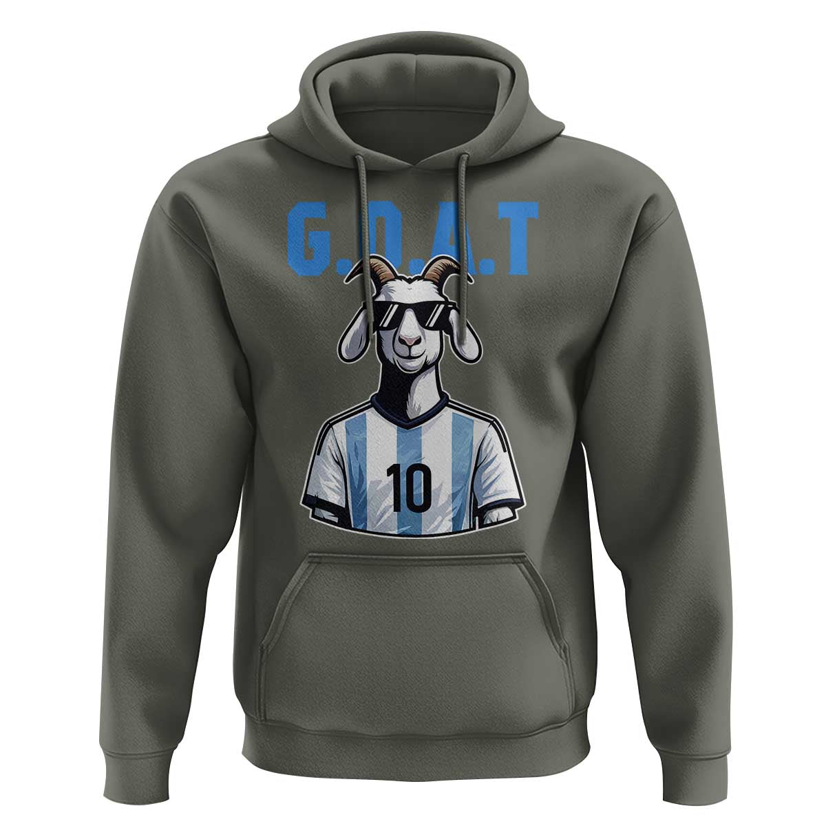 The Goat Of Soccer Number Ten Hoodie Gift For Fans