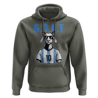 The Goat Of Soccer Number Ten Hoodie Gift For Fans
