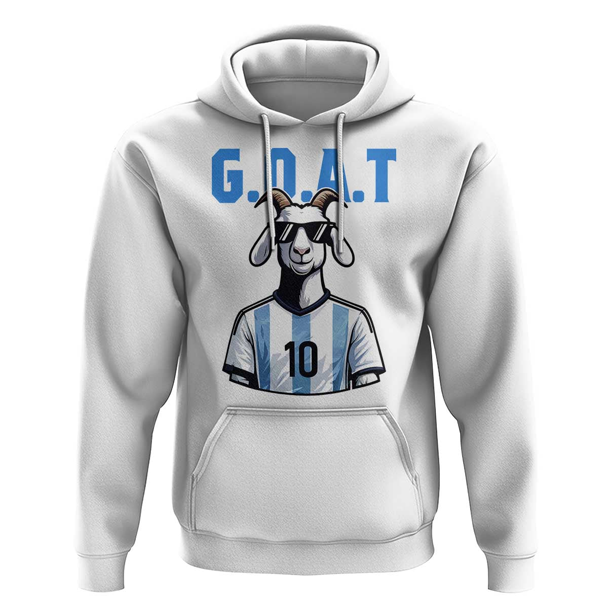 The Goat Of Soccer Number Ten Hoodie Gift For Fans