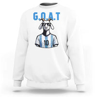The Goat Of Soccer Number Ten Sweatshirt Gift For Fans