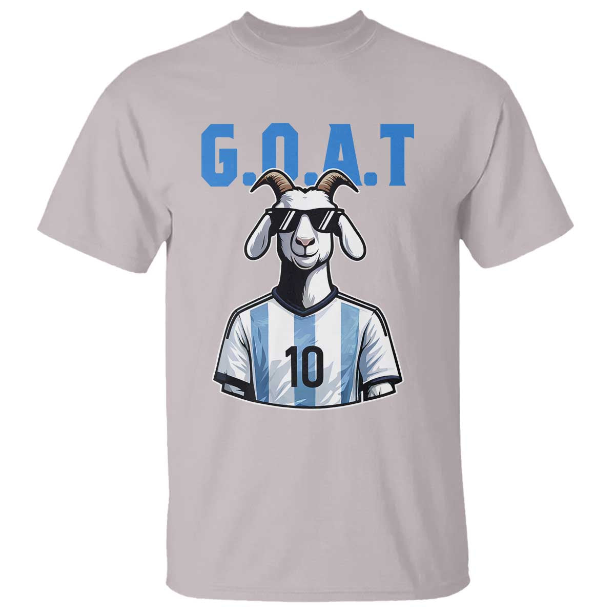 The Goat Of Soccer Number Ten T Shirt Gift For Fans