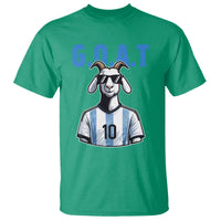 The Goat Of Soccer Number Ten T Shirt Gift For Fans