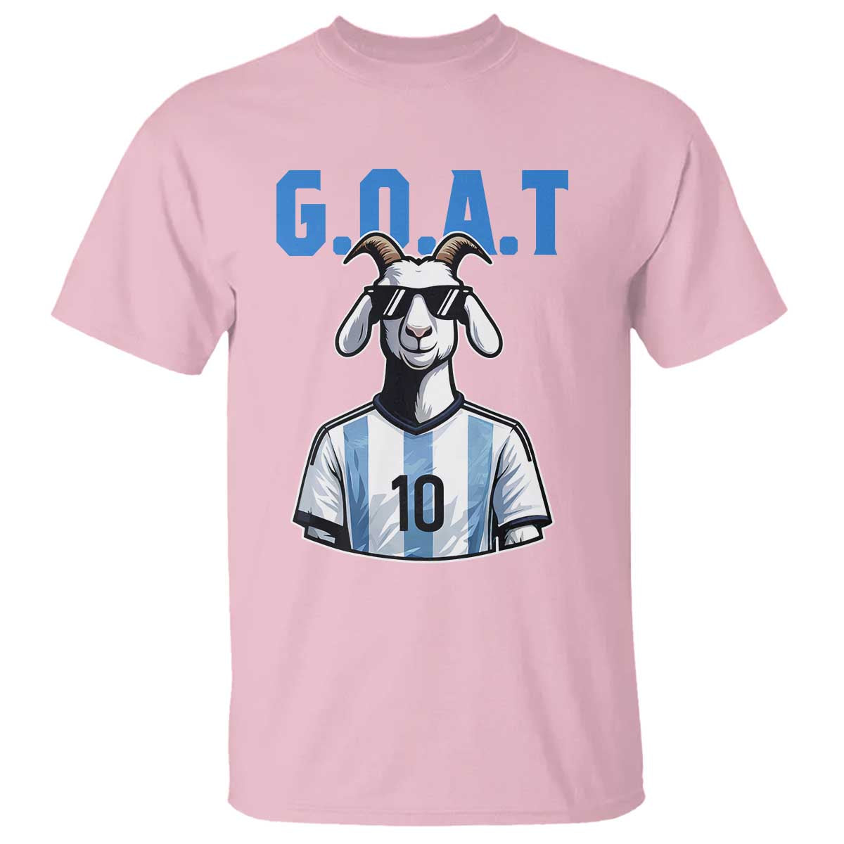 The Goat Of Soccer Number Ten T Shirt Gift For Fans