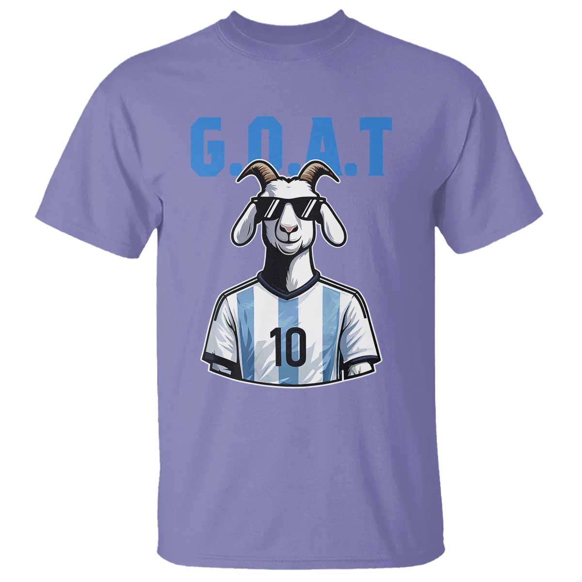 The Goat Of Soccer Number Ten T Shirt Gift For Fans