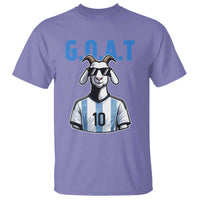 The Goat Of Soccer Number Ten T Shirt Gift For Fans