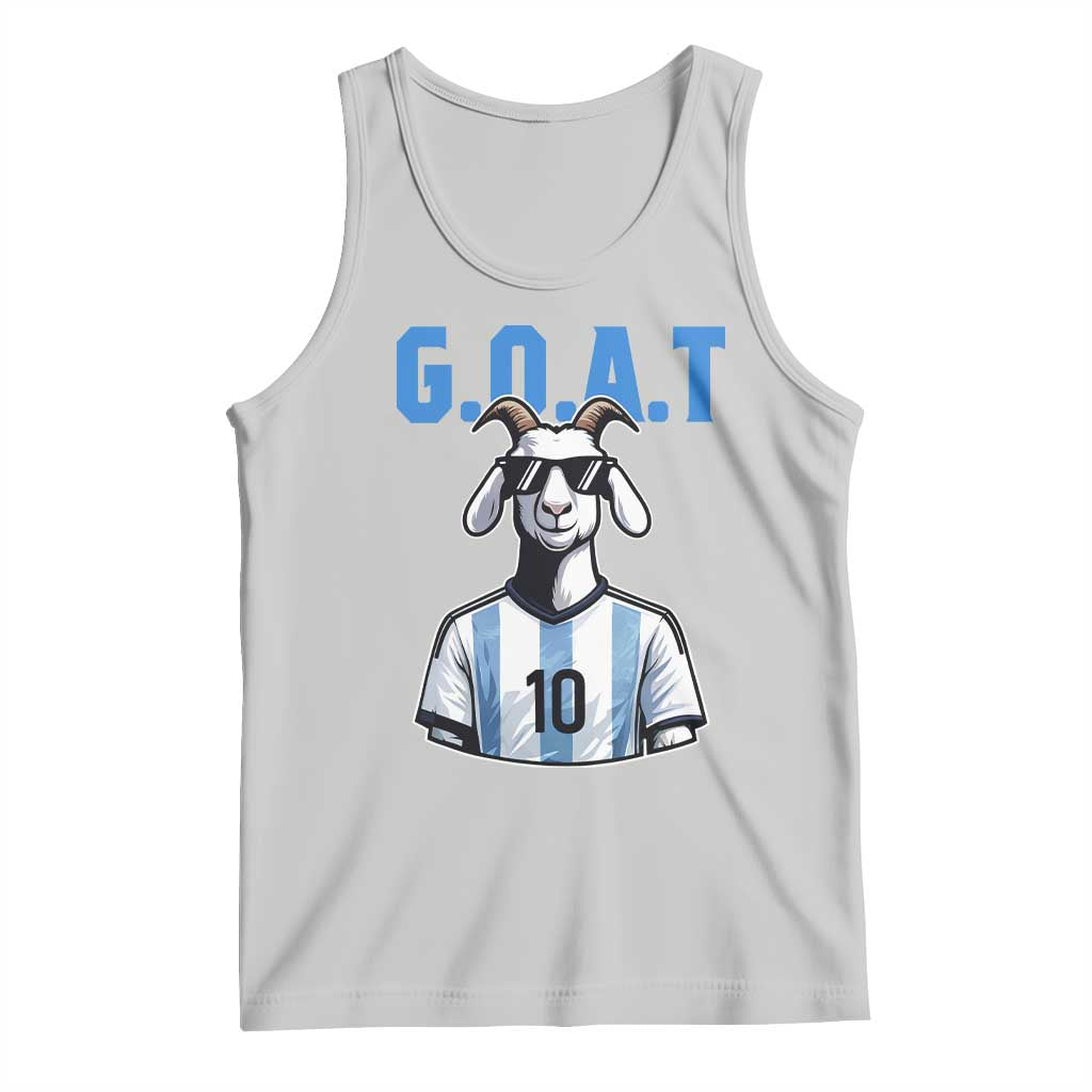 The Goat Of Soccer Number Ten Tank Top Gift For Fans