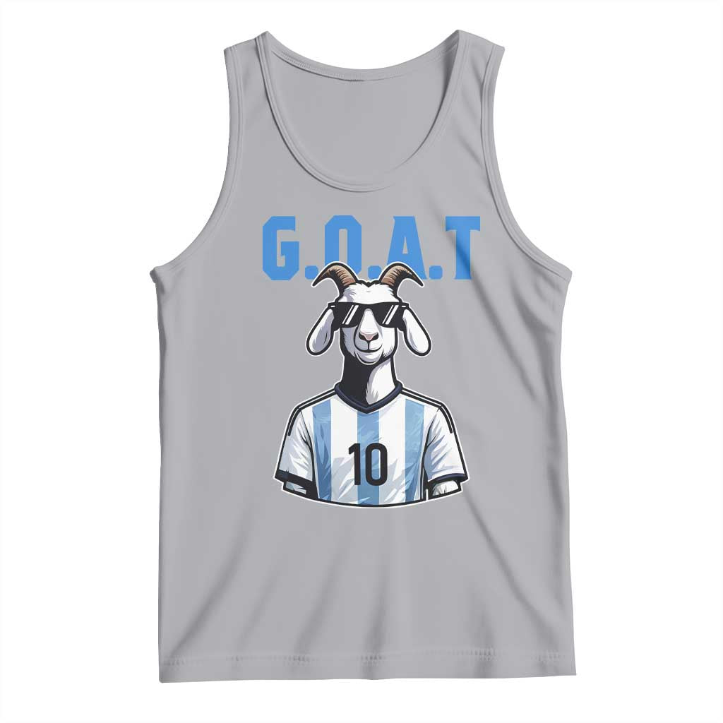 The Goat Of Soccer Number Ten Tank Top Gift For Fans