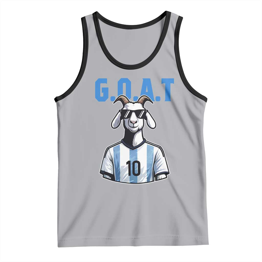 The Goat Of Soccer Number Ten Tank Top Gift For Fans