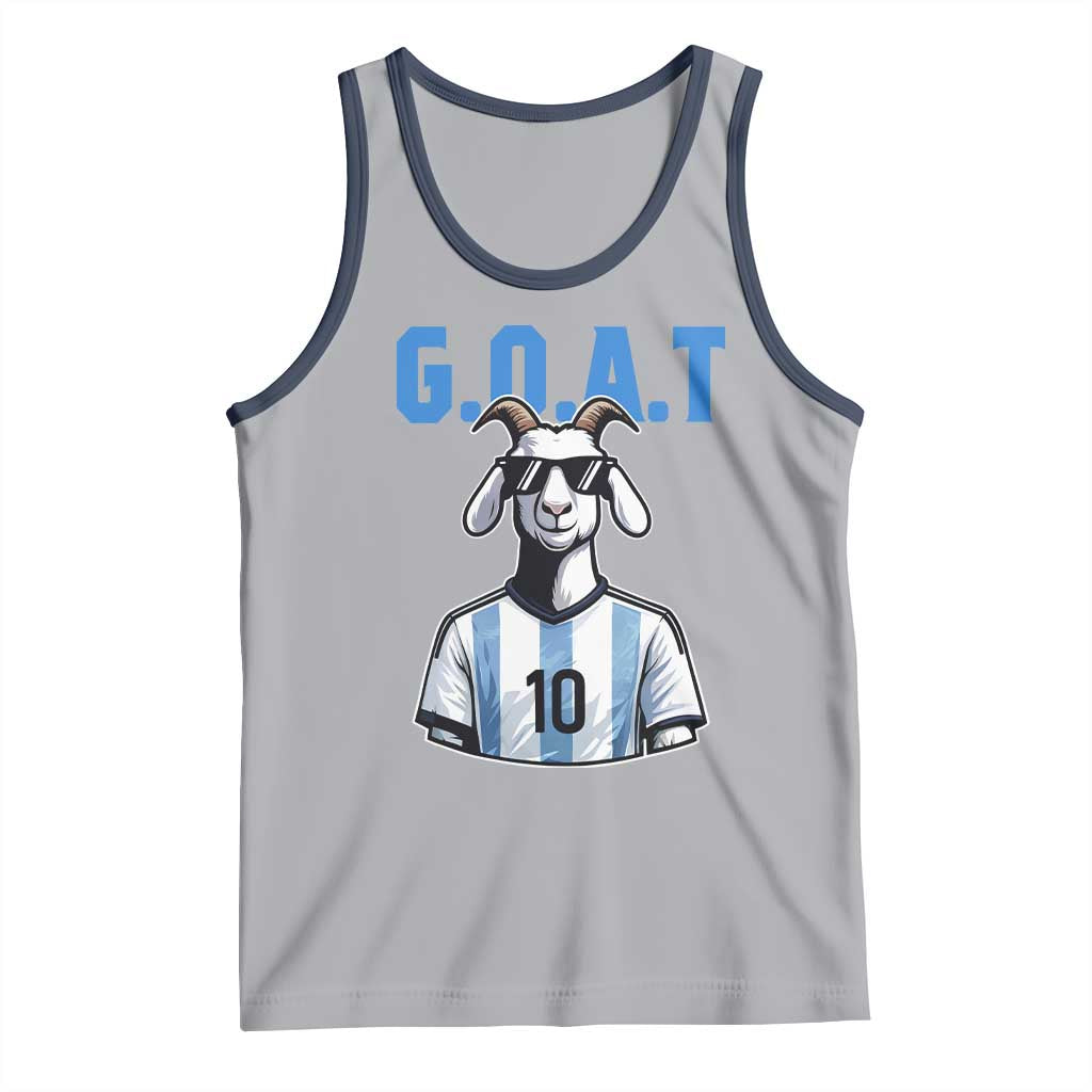 The Goat Of Soccer Number Ten Tank Top Gift For Fans