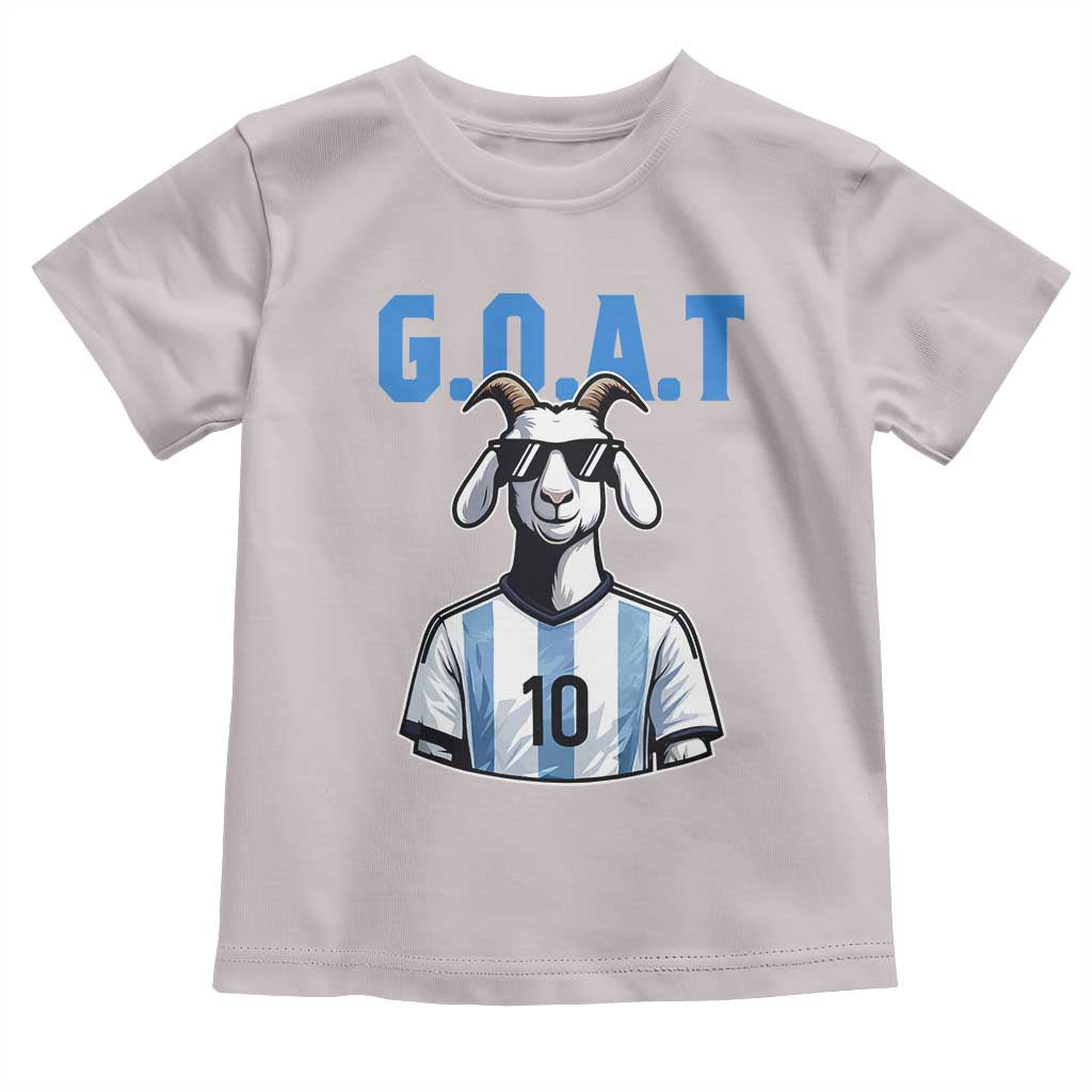 The Goat Of Soccer Number Ten Toddler T Shirt Gift For Fans