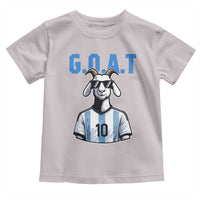 The Goat Of Soccer Number Ten Toddler T Shirt Gift For Fans