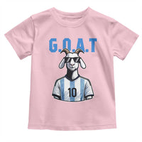 The Goat Of Soccer Number Ten Toddler T Shirt Gift For Fans