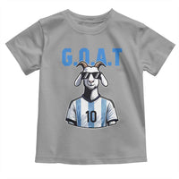 The Goat Of Soccer Number Ten Toddler T Shirt Gift For Fans