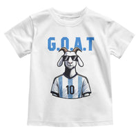 The Goat Of Soccer Number Ten Toddler T Shirt Gift For Fans