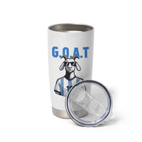 The Goat Of Soccer Number Ten Tumbler Cup Gift For Fans