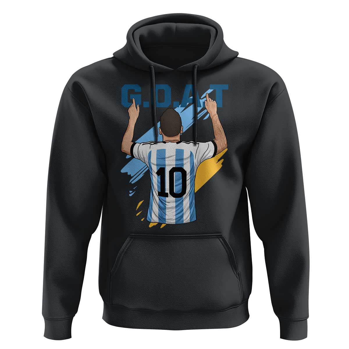 Legendary Number 10 Hoodie Goat Of Soccer Gift For Fans