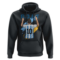 Legendary Number 10 Hoodie Goat Of Soccer Gift For Fans