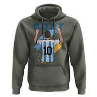 Legendary Number 10 Hoodie Goat Of Soccer Gift For Fans