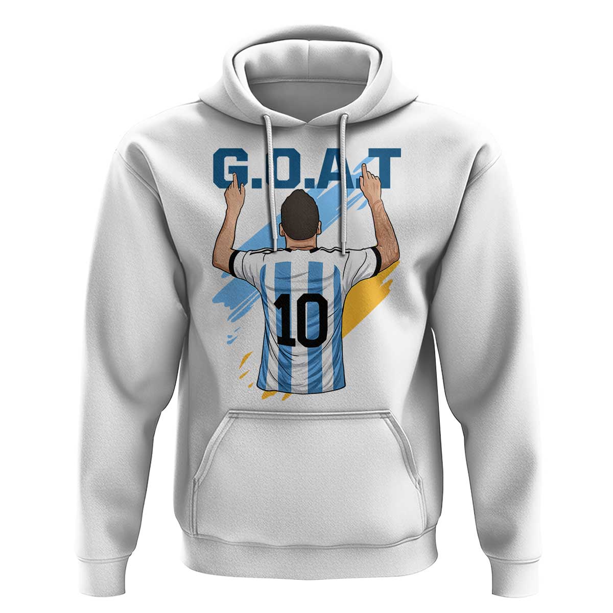Legendary Number 10 Hoodie Goat Of Soccer Gift For Fans