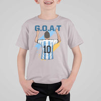 Legendary Number 10 T Shirt For Kid Goat Of Soccer Gift For Fans