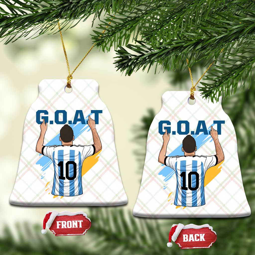 Legendary Number 10 Ceramic Ornament Goat Of Soccer Gift For Fans