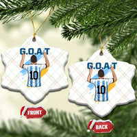 Legendary Number 10 Ceramic Ornament Goat Of Soccer Gift For Fans
