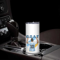 Legendary Number 10 Skinny Tumbler Goat Of Soccer Gift For Fans