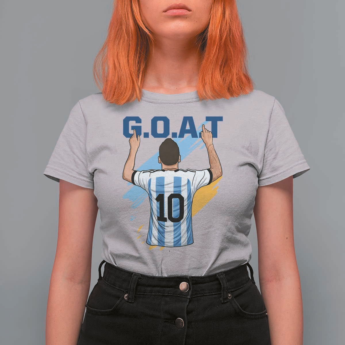 Legendary Number 10 T Shirt For Women Goat Of Soccer Gift For Fans
