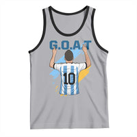 Legendary Number 10 Tank Top Goat Of Soccer Gift For Fans