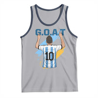 Legendary Number 10 Tank Top Goat Of Soccer Gift For Fans