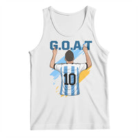 Legendary Number 10 Tank Top Goat Of Soccer Gift For Fans