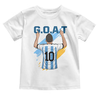 Legendary Number 10 Toddler T Shirt Goat Of Soccer Gift For Fans