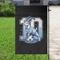 Number Ten The Goat Of Football Fans Garden Flag Soccer Lover Gift