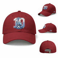 Number Ten The Goat Of Football Fans Baseball Cap Soccer Lover Gift
