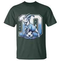 Number Ten The Goat Of Football Fans T Shirt Soccer Lover Gift