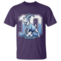 Number Ten The Goat Of Football Fans T Shirt Soccer Lover Gift
