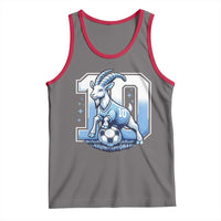 Number Ten The Goat Of Football Fans Tank Top Soccer Lover Gift