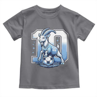 Number Ten The Goat Of Football Fans Toddler T Shirt Soccer Lover Gift
