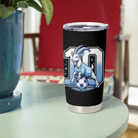 Number Ten The Goat Of Football Fans Tumbler Cup Soccer Lover Gift