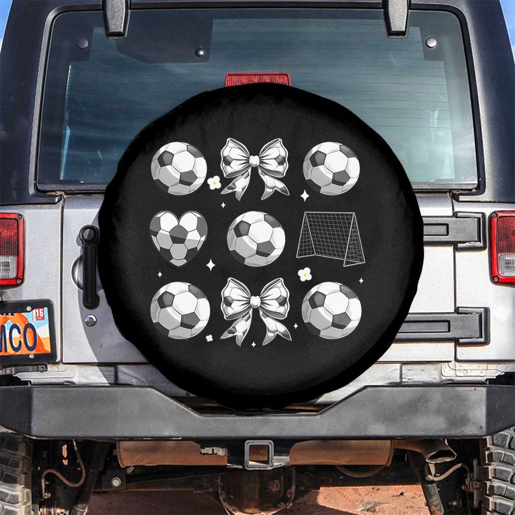 Game Day Coquette Aesthetic Spare Tire Cover Soccer Mom Gifts