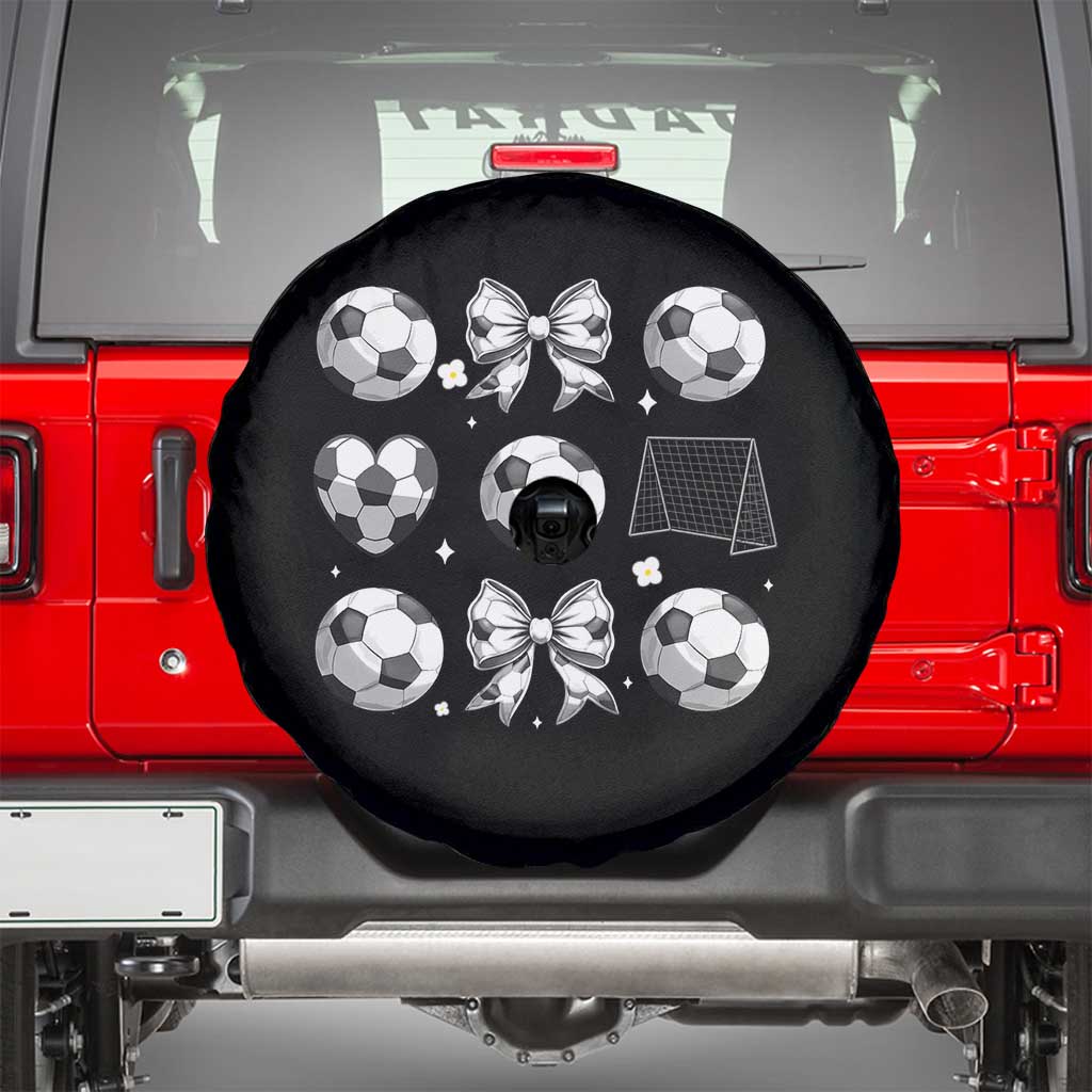 Game Day Coquette Aesthetic Spare Tire Cover Soccer Mom Gifts