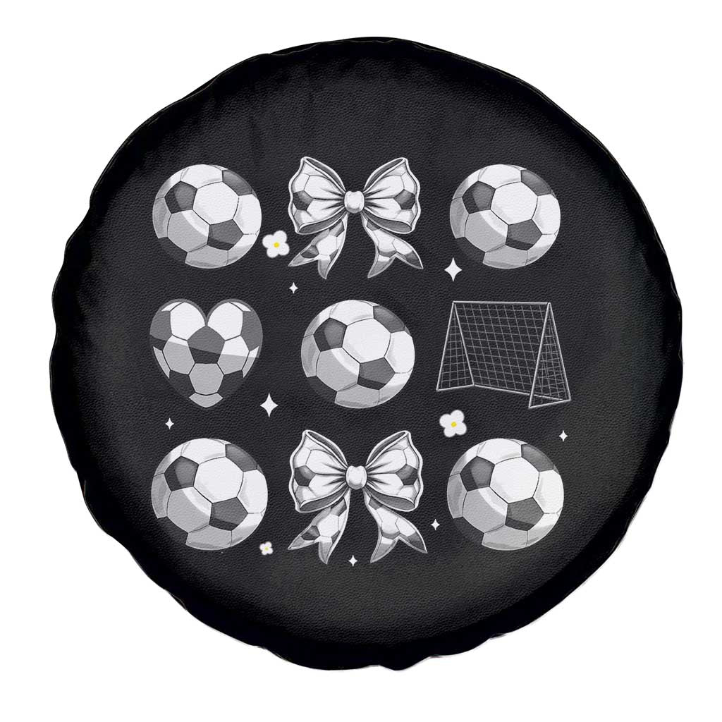 Game Day Coquette Aesthetic Spare Tire Cover Soccer Mom Gifts