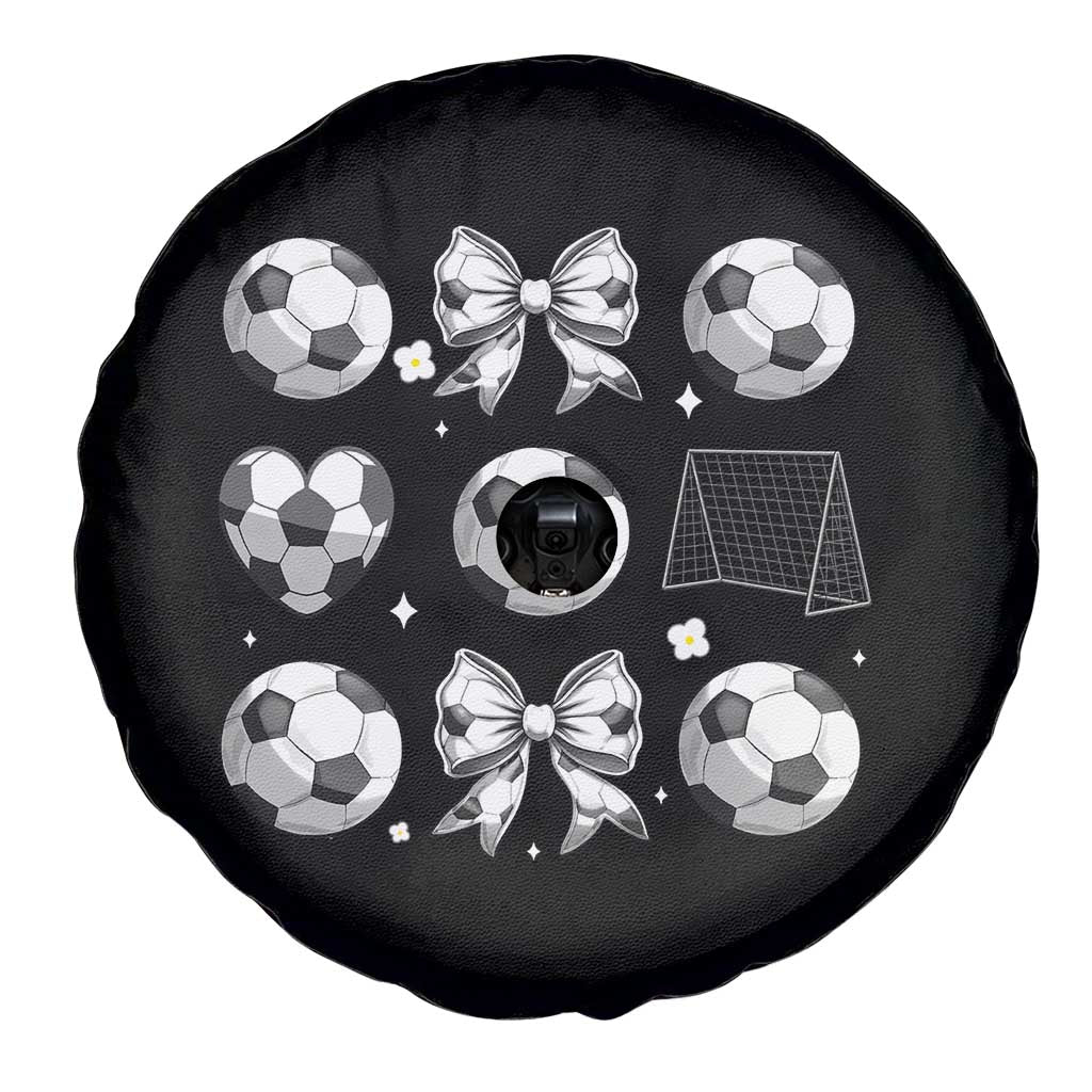Game Day Coquette Aesthetic Spare Tire Cover Soccer Mom Gifts