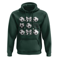 Game Day Coquette Aesthetic Hoodie Soccer Mom Gifts