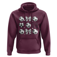 Game Day Coquette Aesthetic Hoodie Soccer Mom Gifts