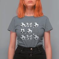 Game Day Coquette Aesthetic T Shirt For Women Soccer Mom Gifts