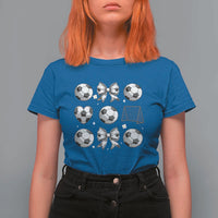 Game Day Coquette Aesthetic T Shirt For Women Soccer Mom Gifts