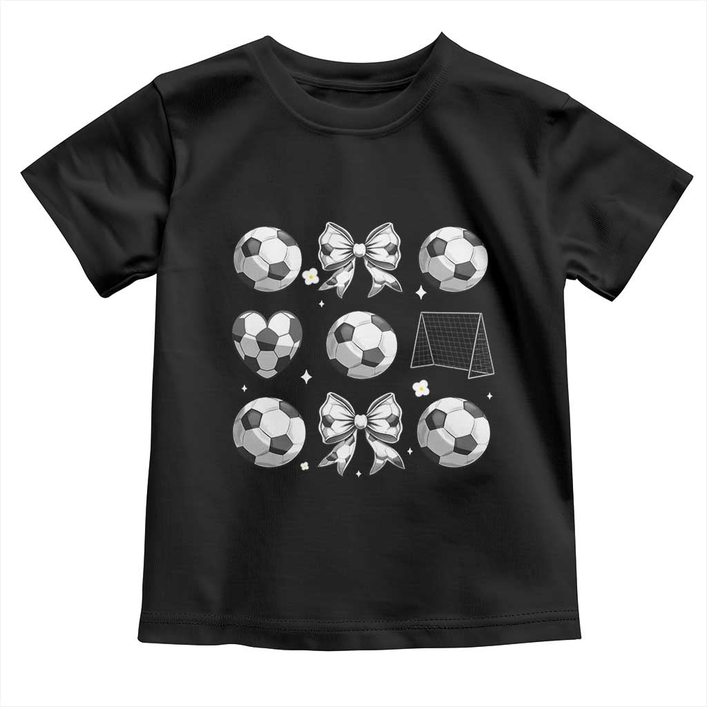 Game Day Coquette Aesthetic Toddler T Shirt Soccer Mom Gifts